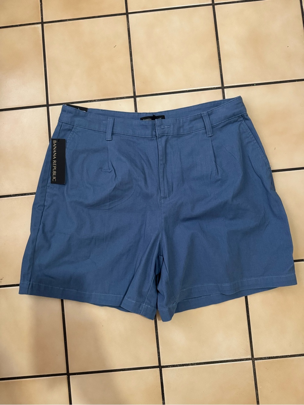 Banana Republic Slate Blue Women's Chino Shorts